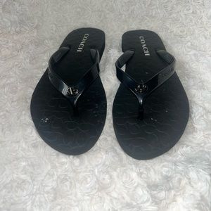 Coach flip flops